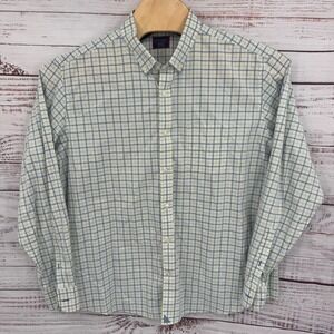 UNTUCKIT Shirt Mens 2XL Button Down Long Sleeve Plaid‎ Casual